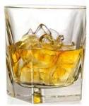 a whiskey-glass